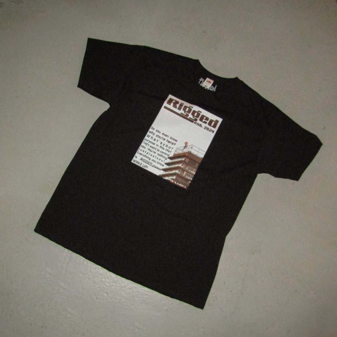 tricou-bumbac-barbati-negru-rigged